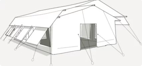 MULTIPURPOSE TENTS