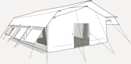 خيام متعددة الاستخدامات